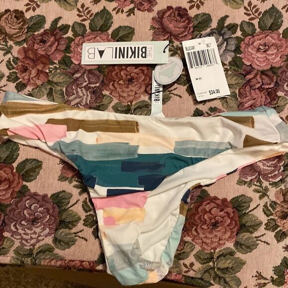 The Bikini Lab Women's Skimpy Hipster Bikini Swimsuit Bottom size XS - Picture 4 of 6